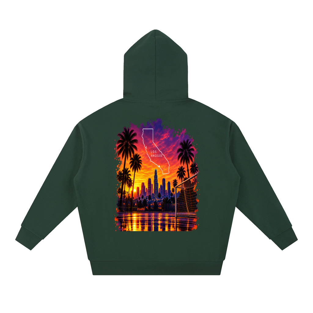 Los Angeles California Essential Heavyweight Hoodie