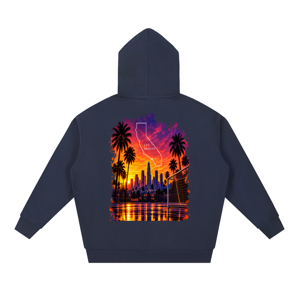 Los Angeles California Essential Heavyweight Hoodie