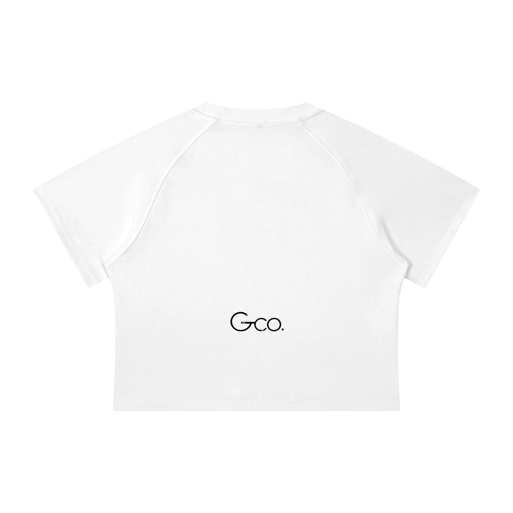 Golazo Co. Women's Mineral Wash Raglan Crop T-Shirt
