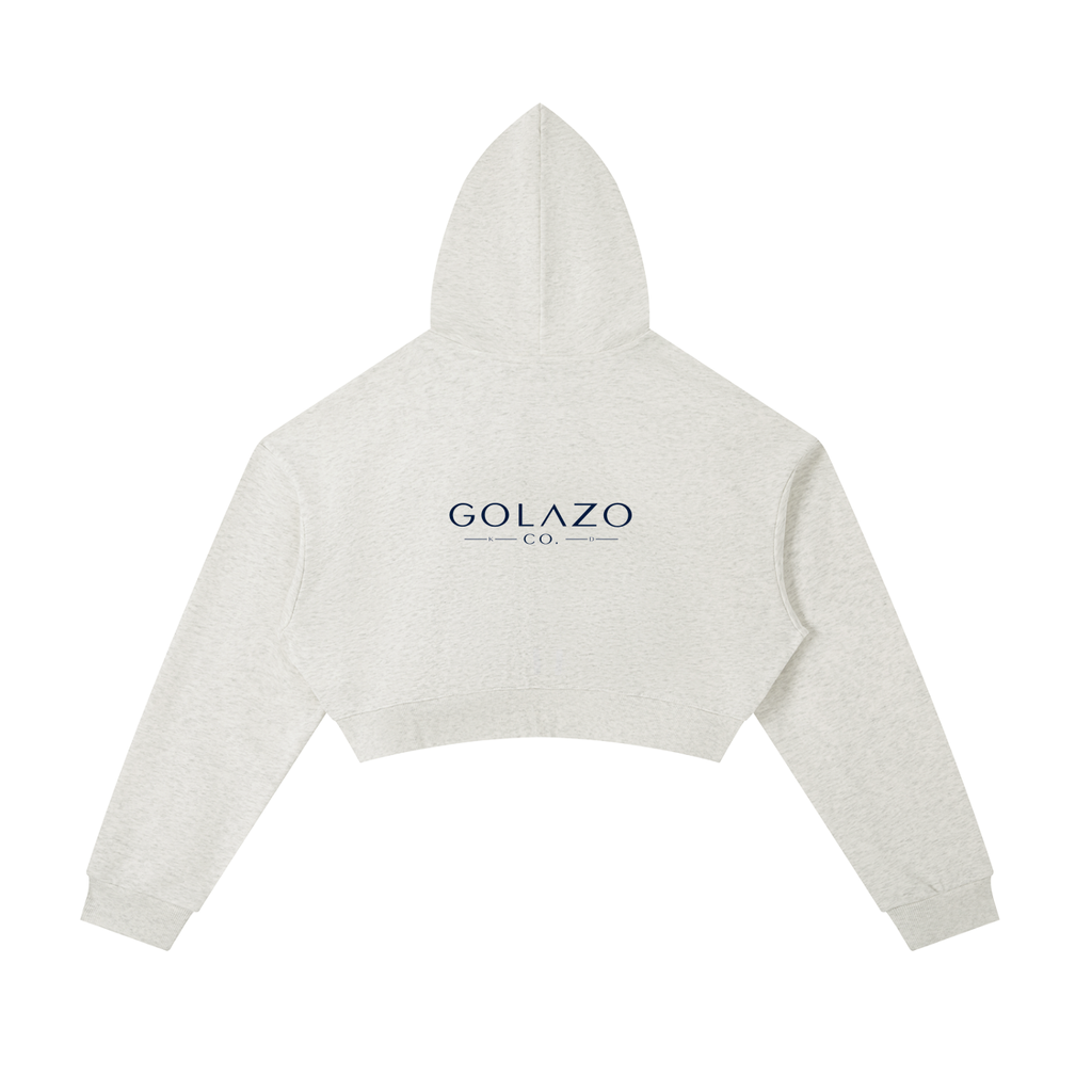 Golazo Co. Women’s Essential Cropped Zip-Up Hoodie