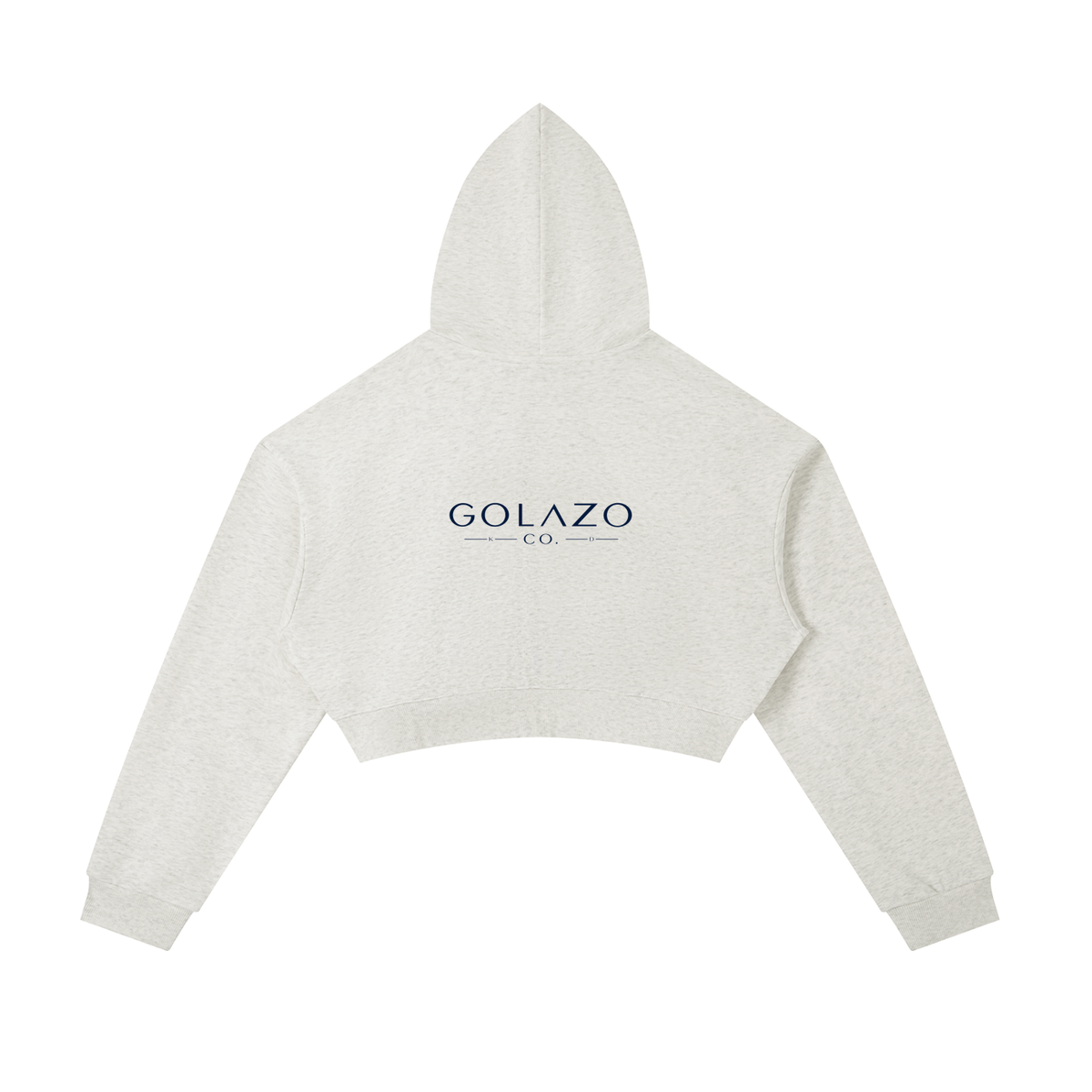 Golazo Co. Women’s Essential Cropped Zip-Up Hoodie