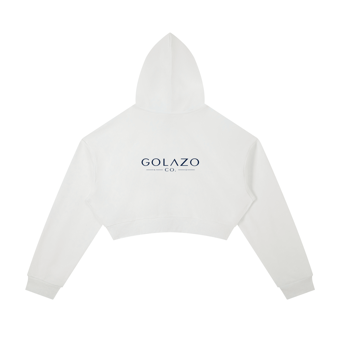 Golazo Co. Women’s Essential Cropped Zip-Up Hoodie