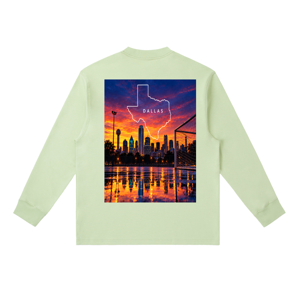 Dallas Texas Essential Crewneck Long-Sleeve T-Shirt