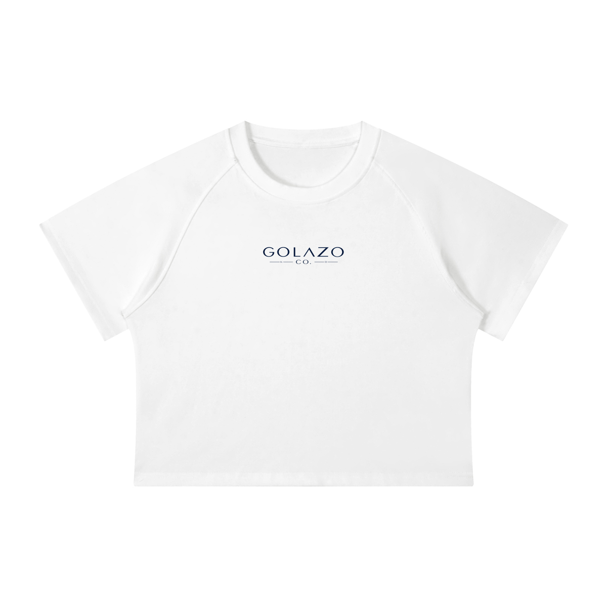 Golazo Co. Women's Mineral Wash Raglan Crop T-Shirt