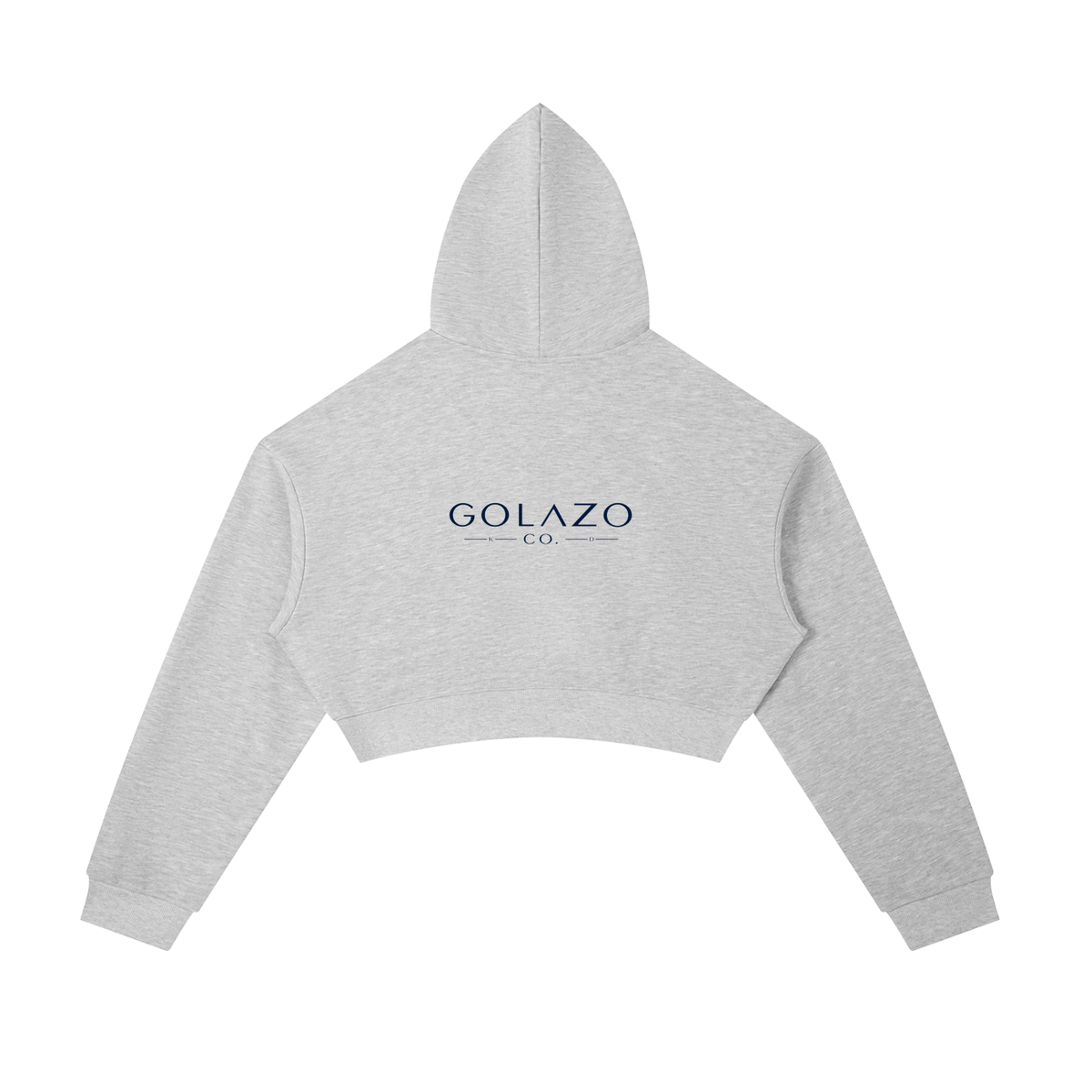 Golazo Co. Women’s Essential Cropped Zip-Up Hoodie