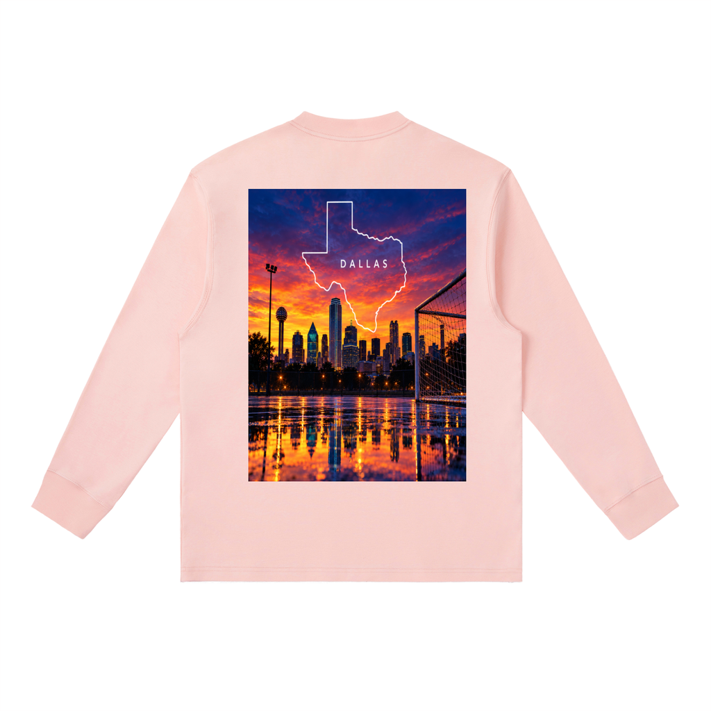 Dallas Texas Essential Crewneck Long-Sleeve T-Shirt
