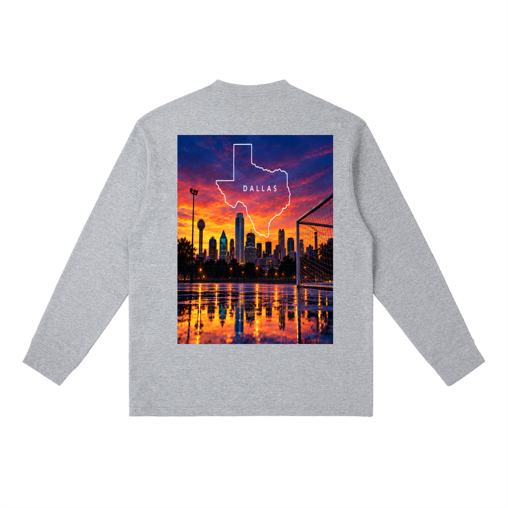 Dallas Texas Essential Crewneck Long-Sleeve T-Shirt