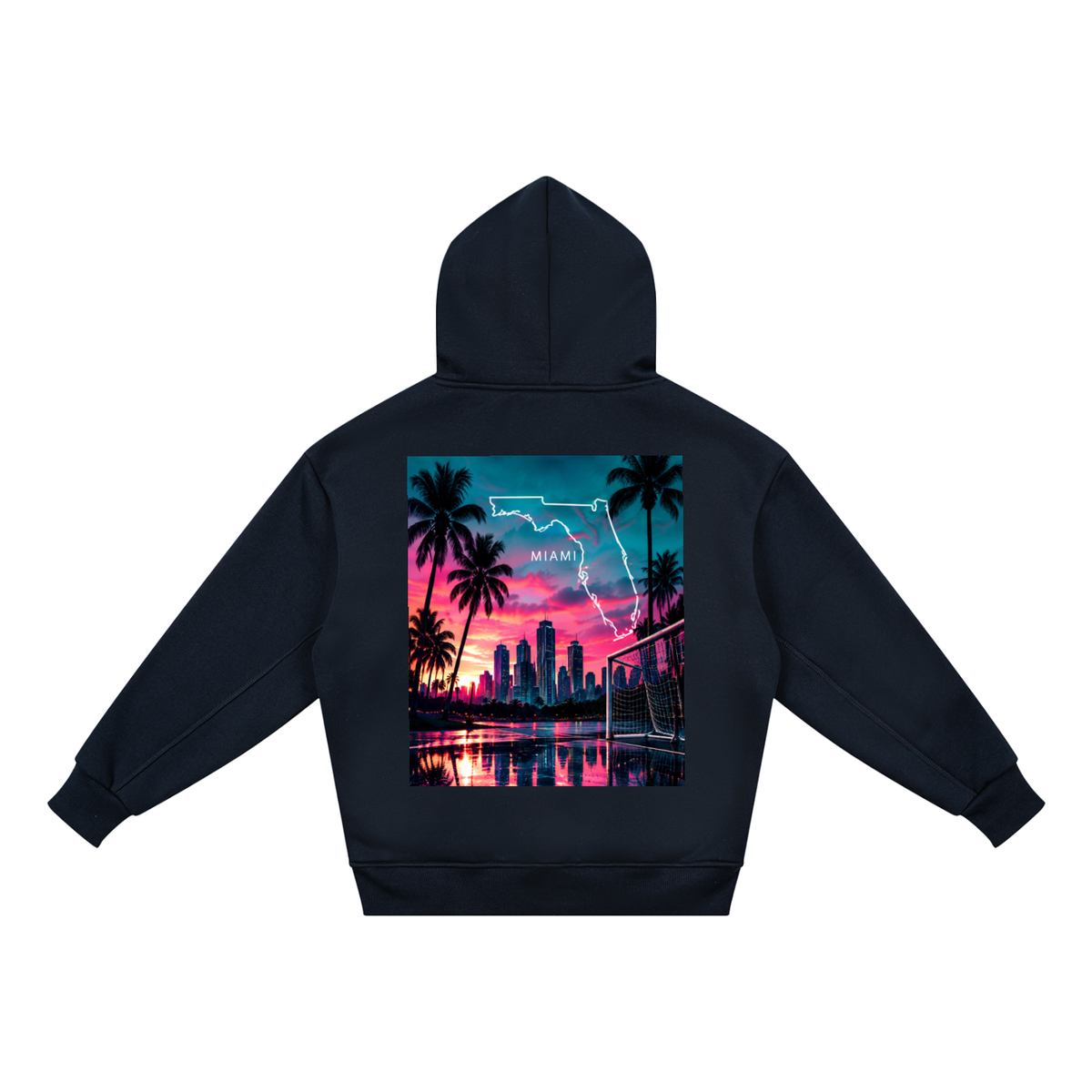 Miami Florida Essential Kids' Fleece Hoodie