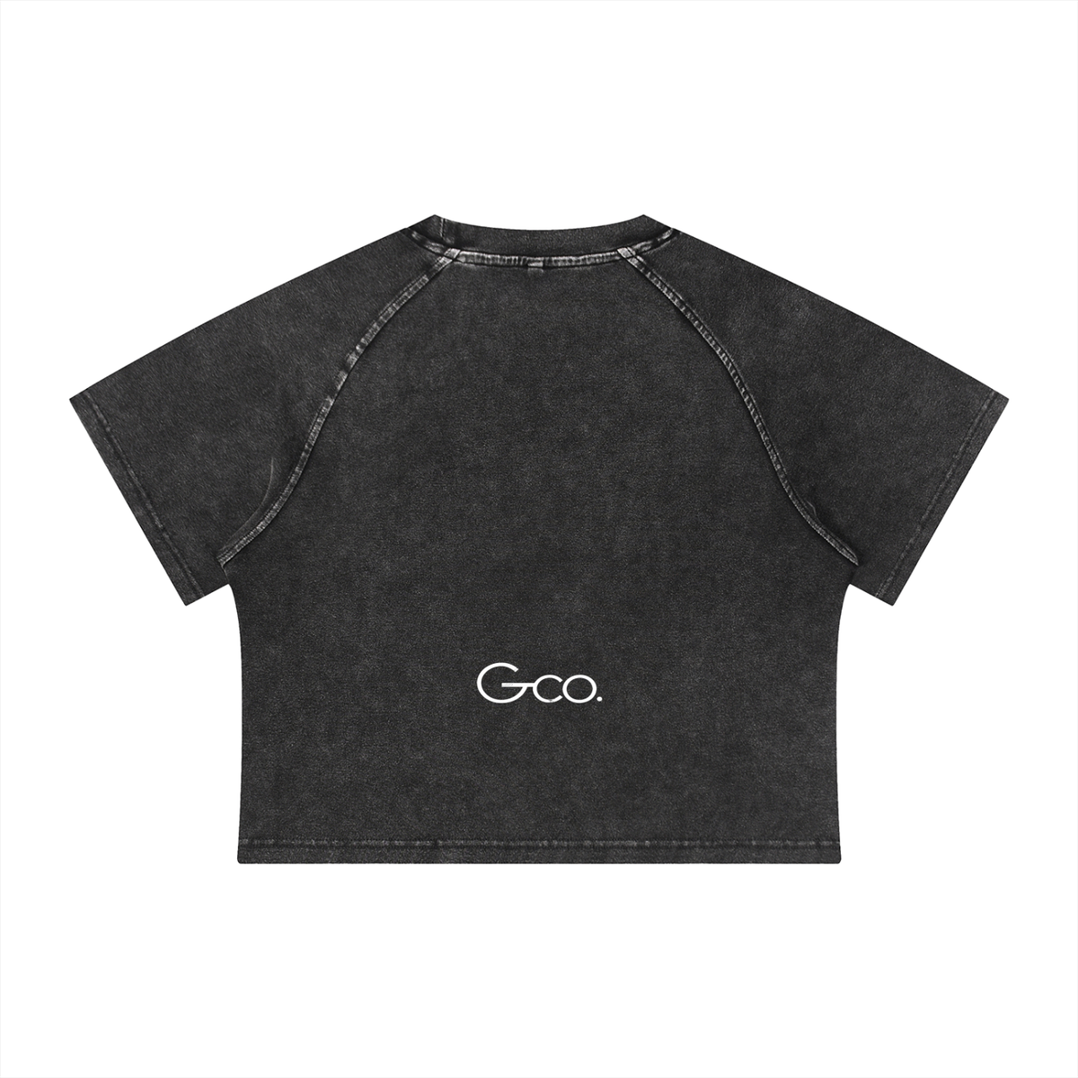 Golazo Co. Women's Mineral Wash Raglan Crop T-Shirt