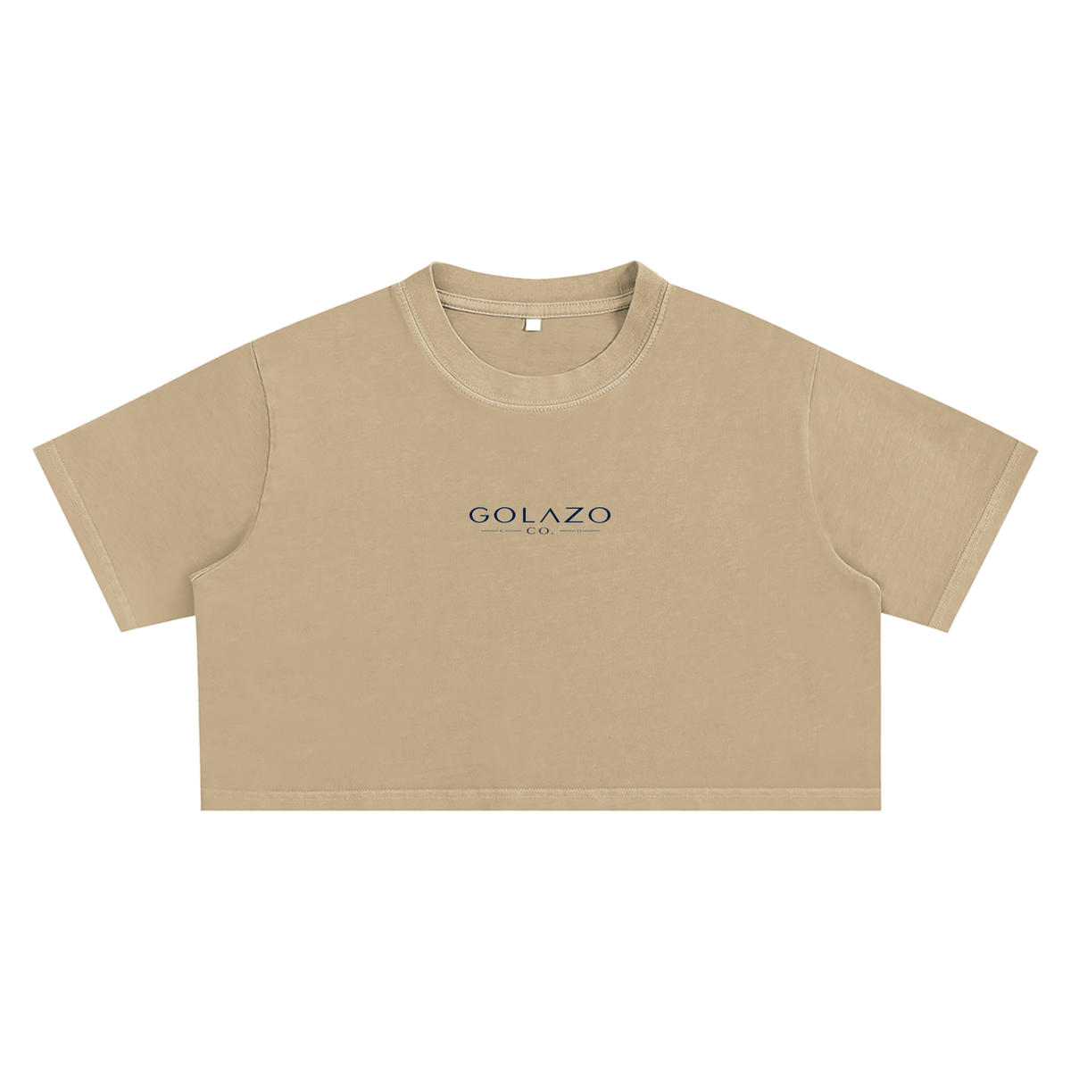 Golazo Co. Women’s Snow Washed Crop Top