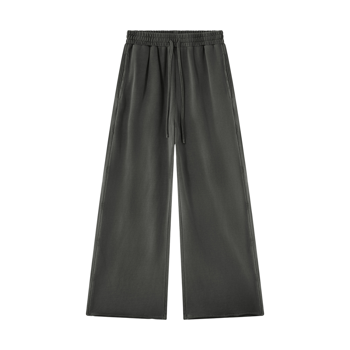 Dark Match Pant Set Unisex Vintage Wash Raw Edge Sweatpants