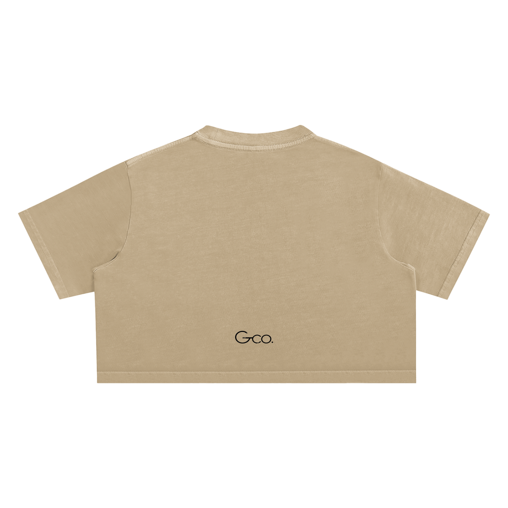 Golazo Co. Women’s Snow Washed Crop Top