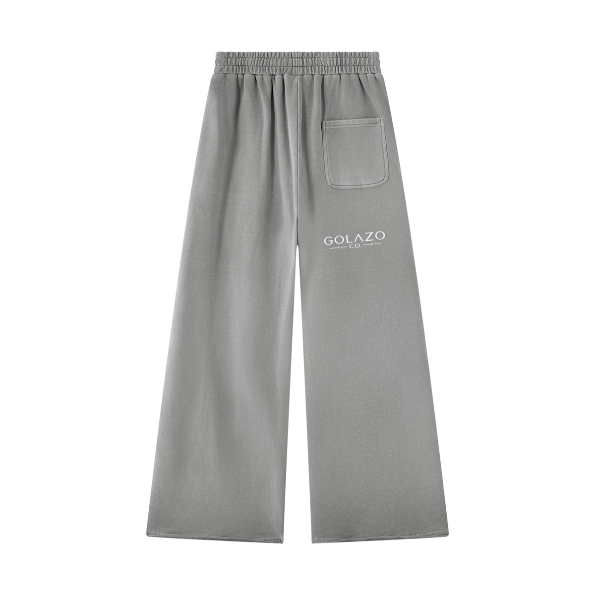 Dark Match Pant Set Unisex Vintage Wash Raw Edge Sweatpants