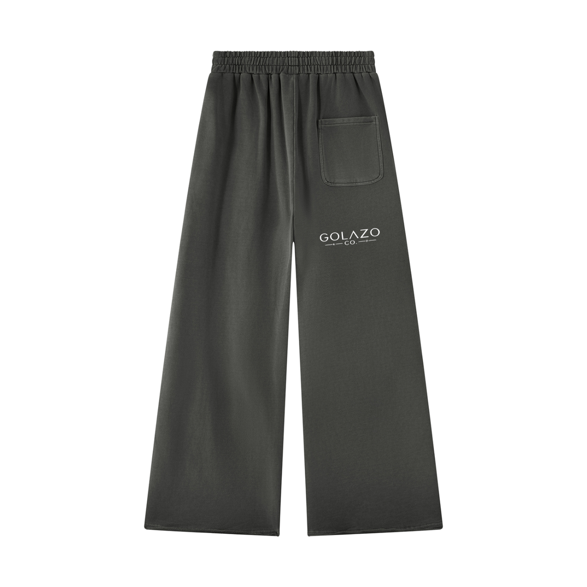 Dark Match Pant Set Unisex Vintage Wash Raw Edge Sweatpants