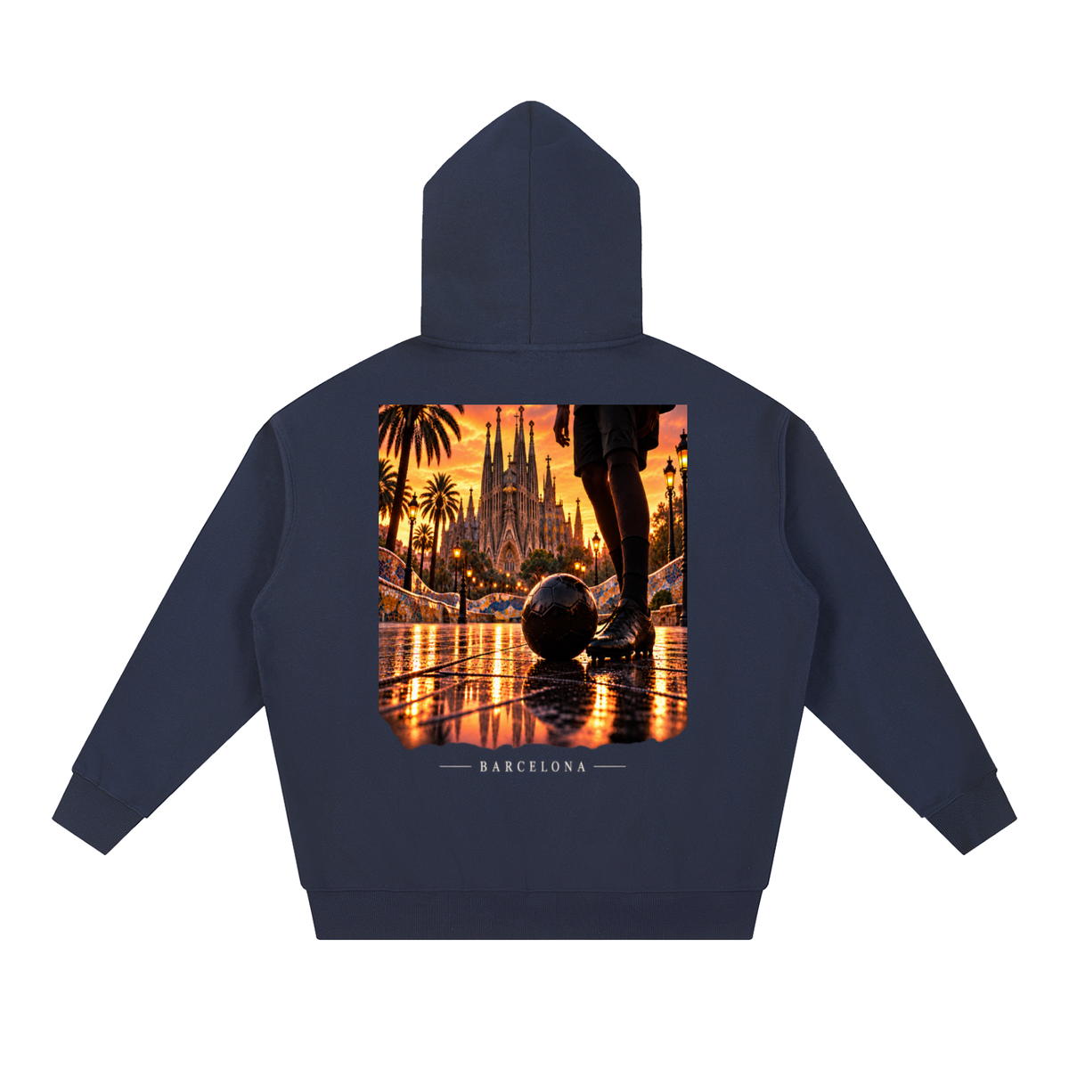 Barcelona Essential Heavyweight Hoodie